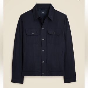 J Crew Men’s Campus jacket viscose linen blend size medium preppy academia 90s